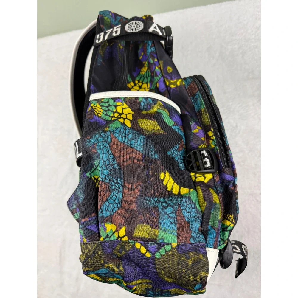 Milwaukee Bucks Giannis Antetokounmpo 34 Backpack NBA Multi Color Geometric Bag